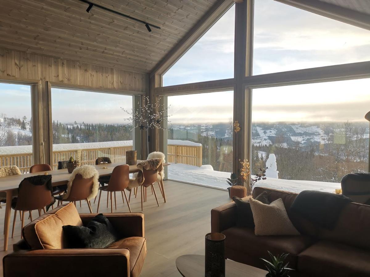 Nybygd hytte i flott tur- og skiterreng Ål Eksteriør bilde