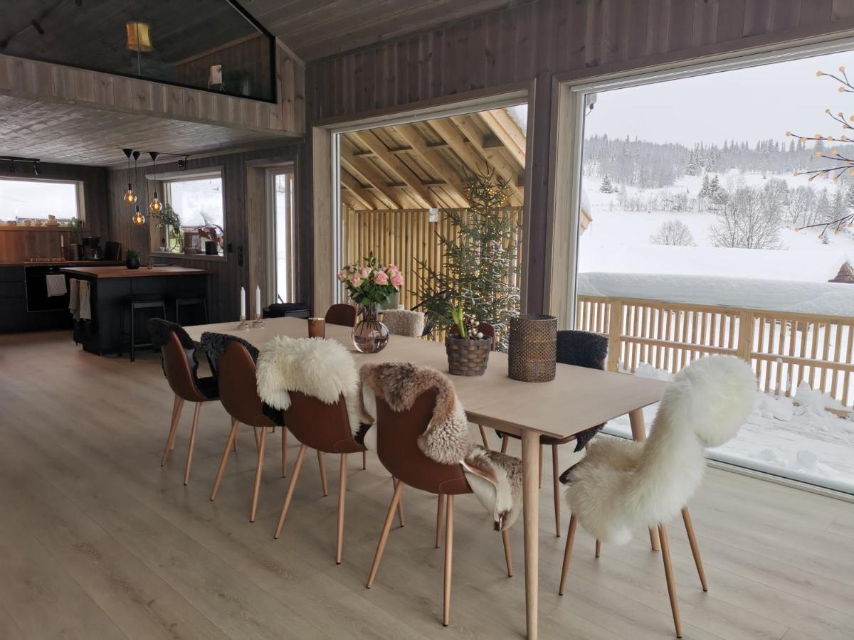 Nybygd hytte i flott tur- og skiterreng Ål Eksteriør bilde